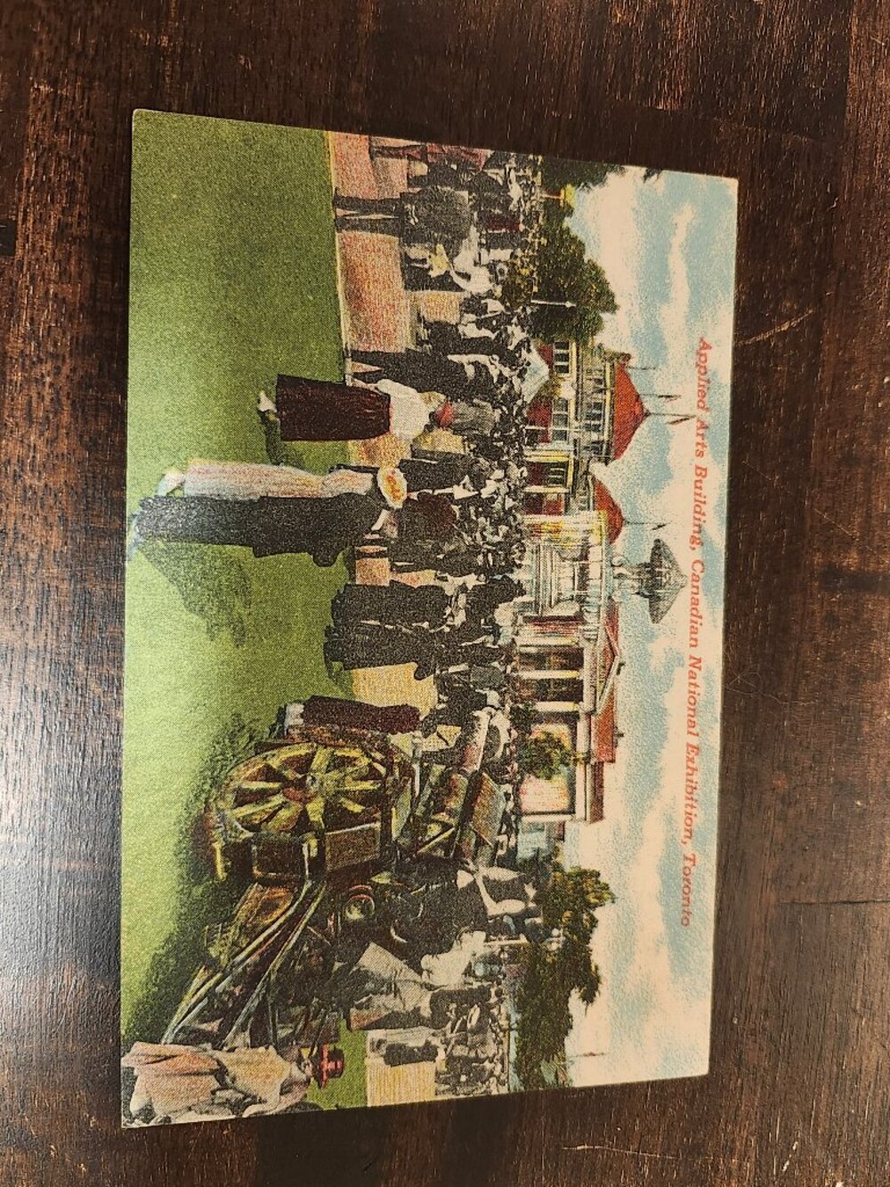 ANTIQUE Canadian National Exhibition 1922 POST CARD Printed Canada Applied Arts